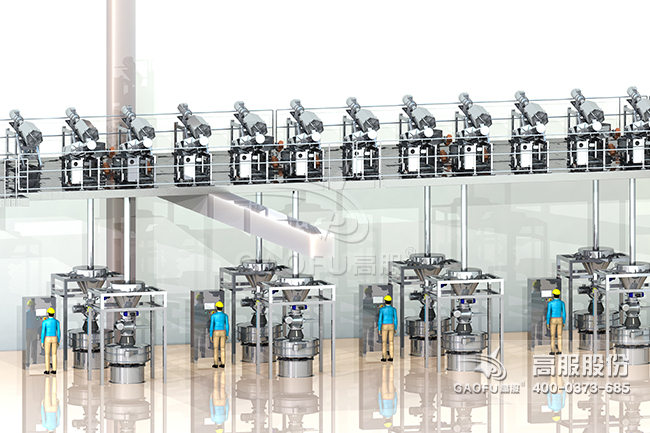 供料系統(tǒng)案例3D圖